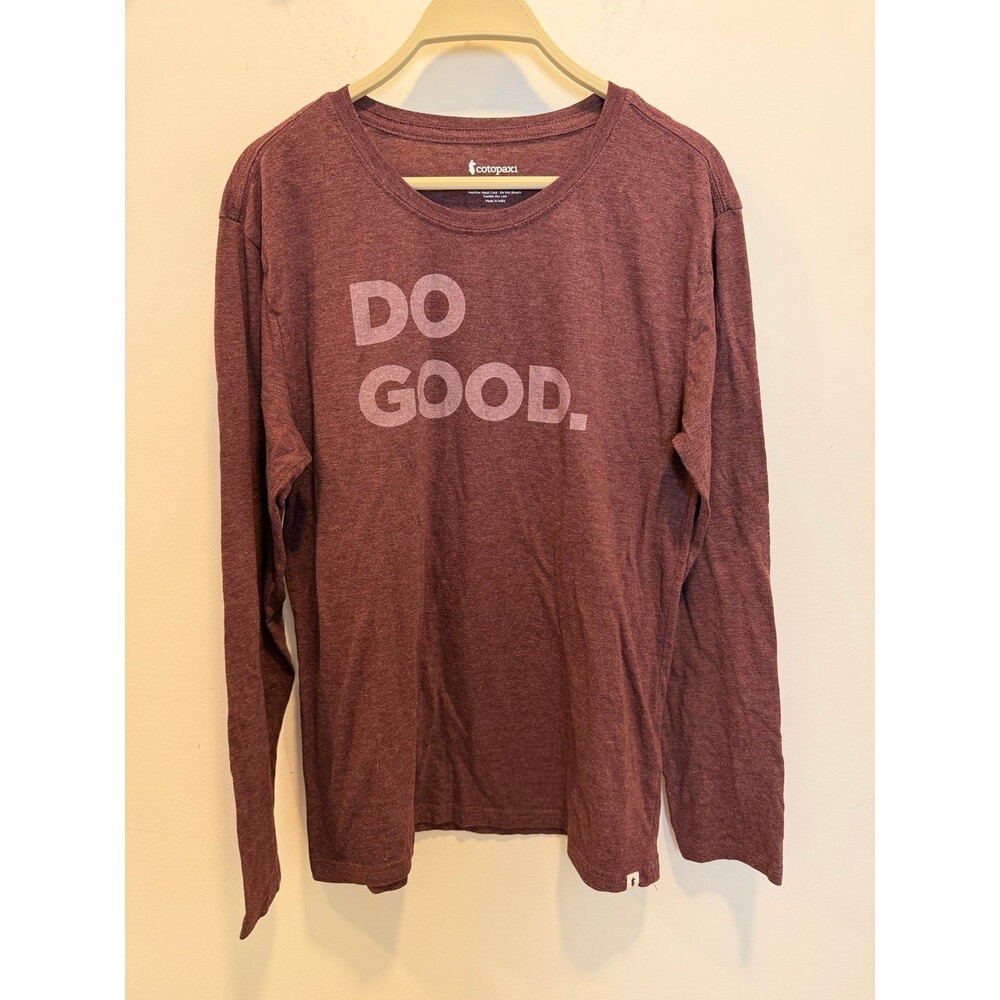 Cotopaxi “Do Good” Graphic Long Sleeve Organic Cotton Shirt